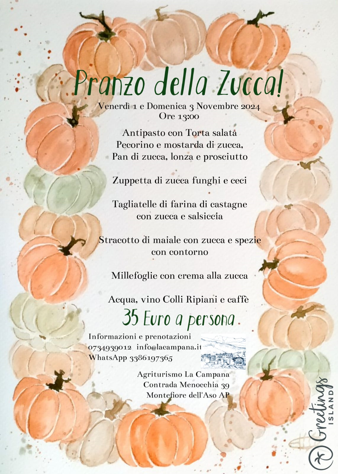 Tutti pronti per... il Pranzo della Zucca!